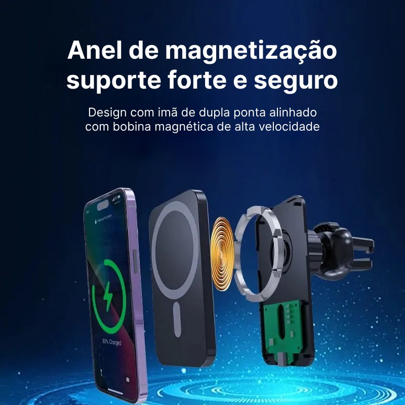 Carregador Magnetic Car EGS