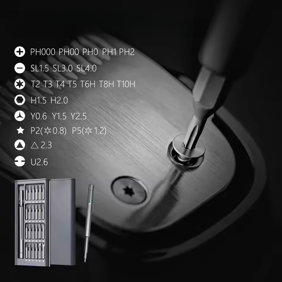 Estojo Conjunto Chaves de Precisão 25 em 1